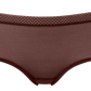 Sheer See Through Shorts Panty Gossard Glossies Brown-2