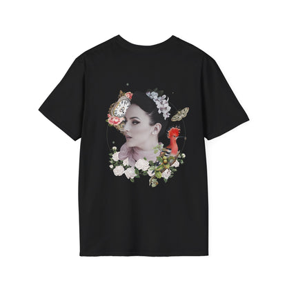 Woman - Quirky Collage - Unisex T-Shirt - Back Print-0