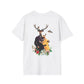 Deers - Animal Human - Unisex T-Shirt - Back Print-7