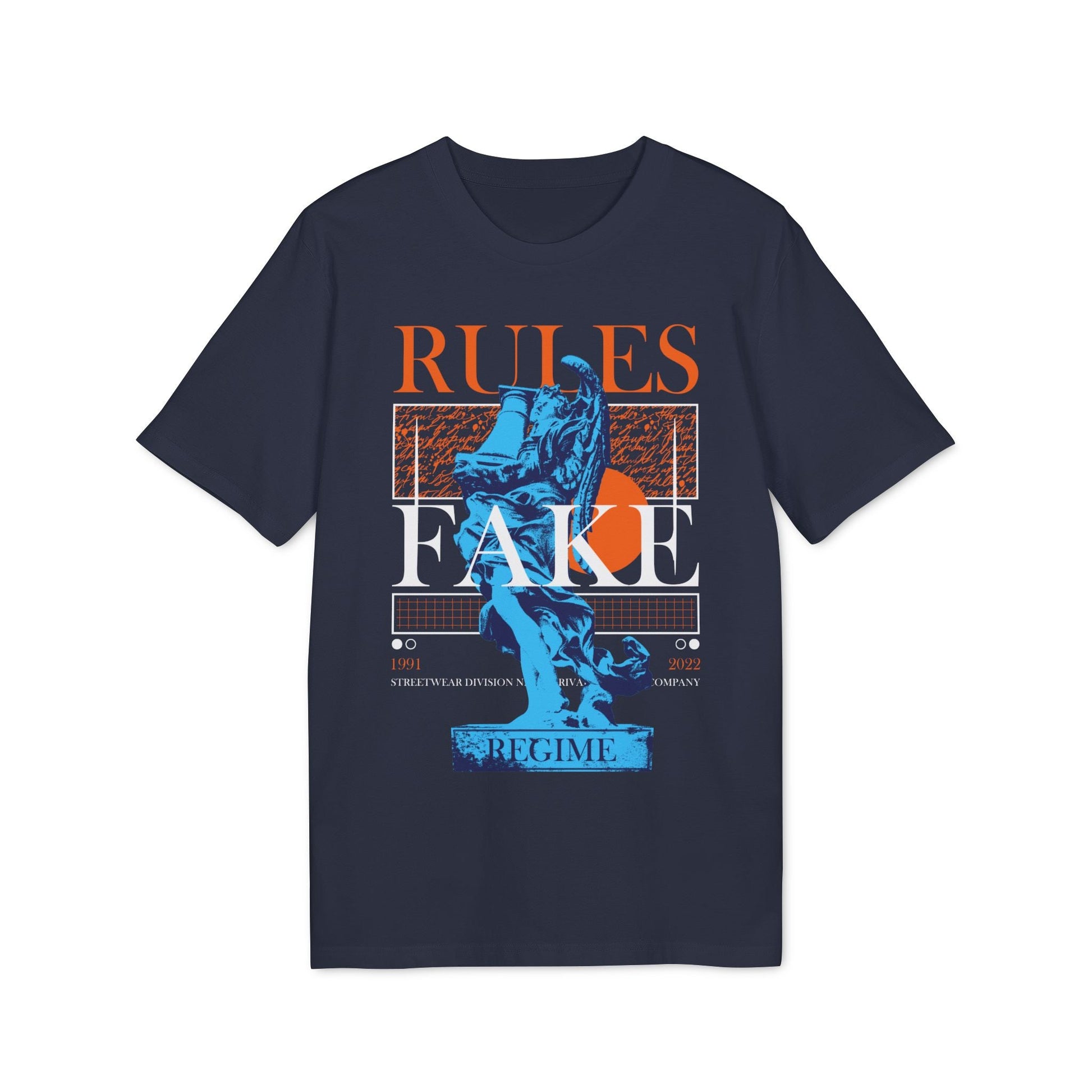 Rules Fake - Gods Way - Premium Bio Unisex T-Shirt - Front Print-5