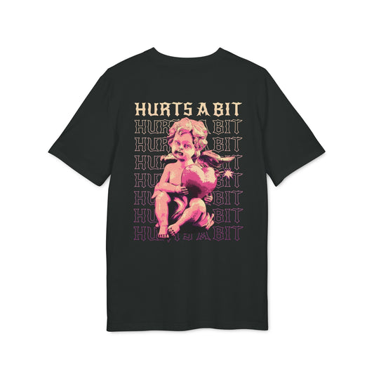 Hurts a Bit - Gods Way - Premium Bio Unisex T-Shirt - Back Print-0