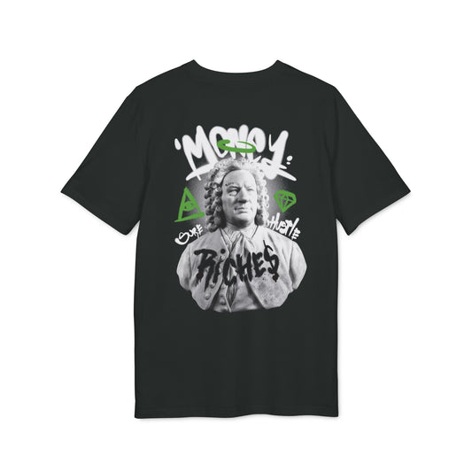 Money Riches - Gods Way - Premium Bio Unisex T-Shirt - Back Print-0