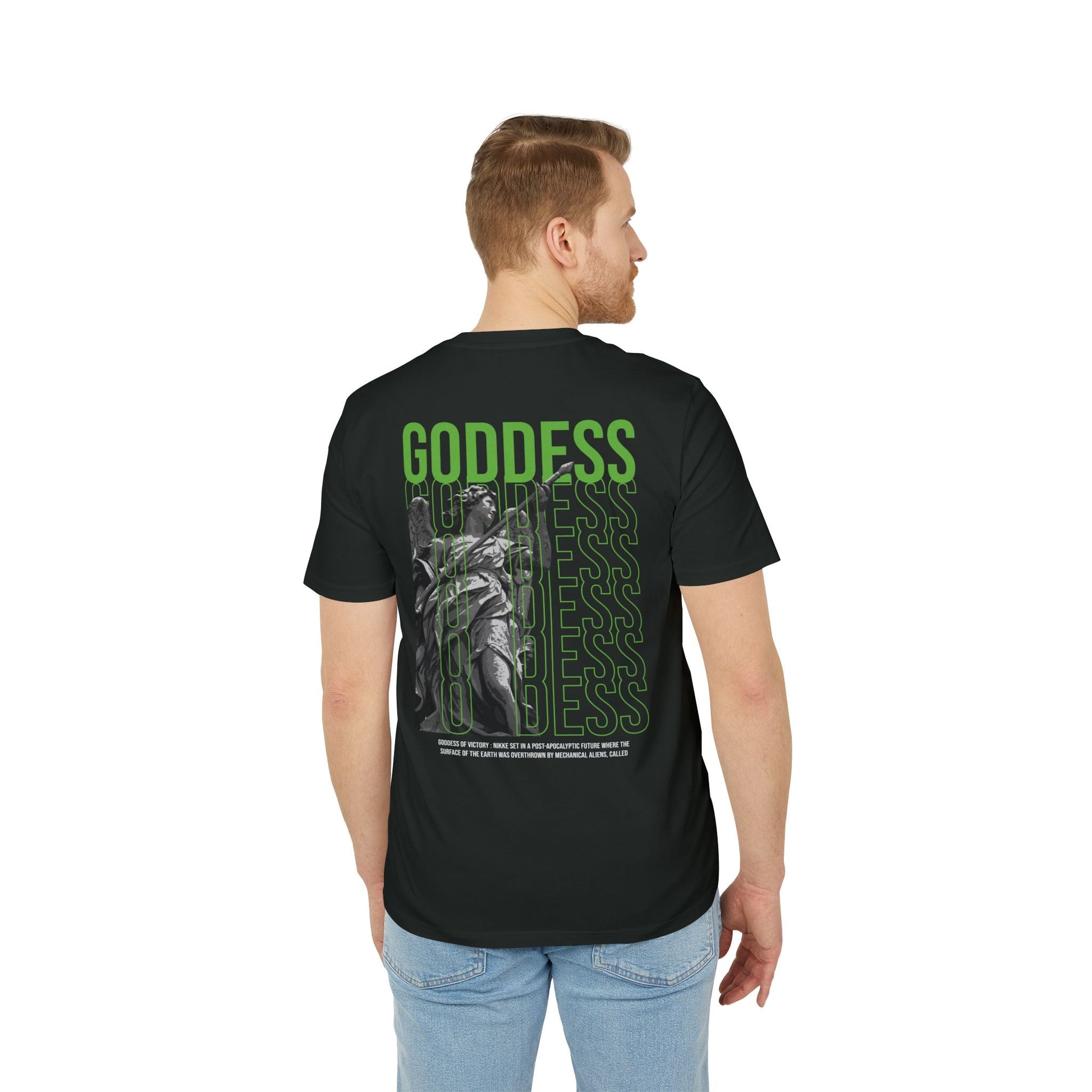 Goddess - Gods Way - Premium Bio Unisex T-Shirt - Back Print-4