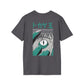 Look at me Human - Japanese Horror - Unisex T-Shirt - Back Print-5