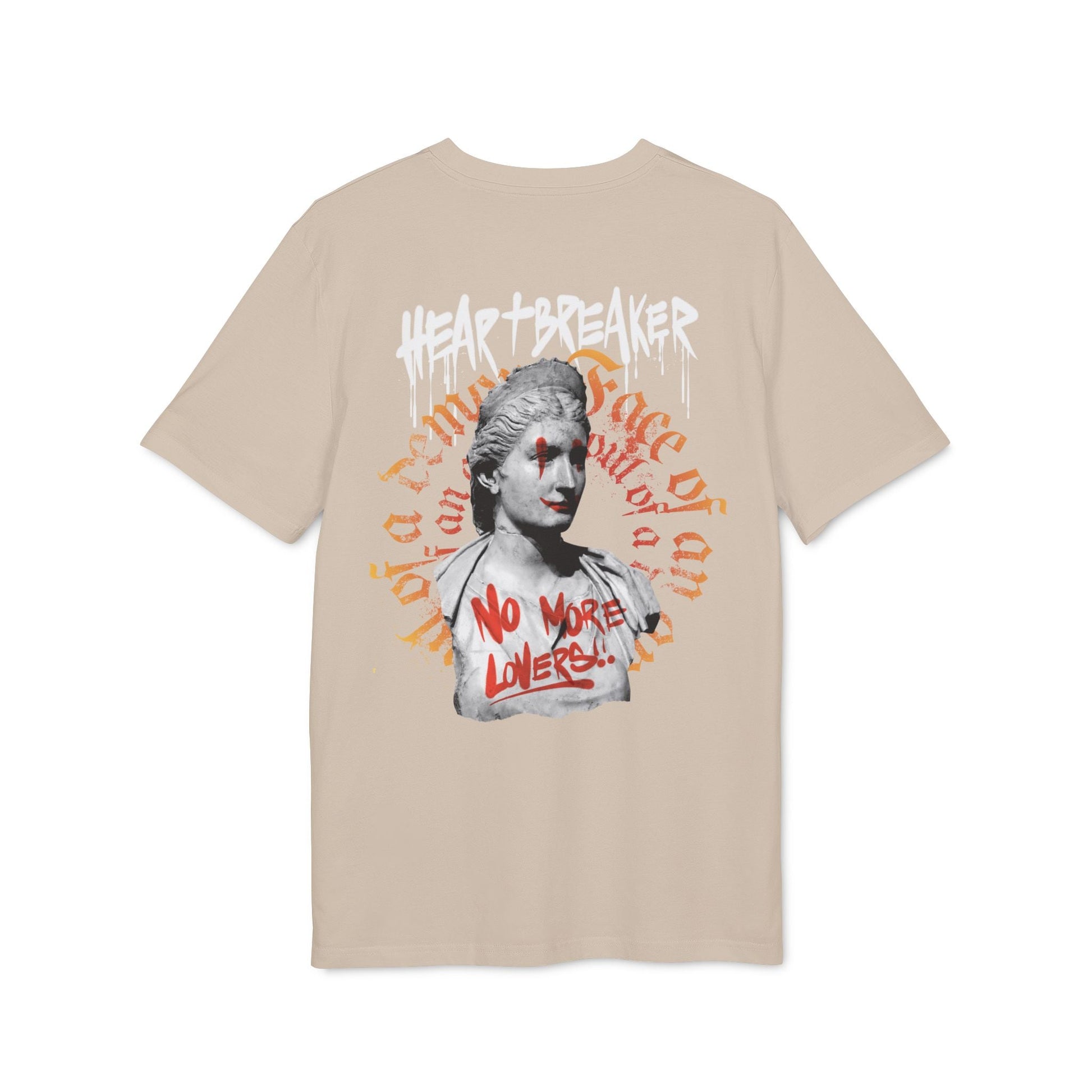 Heartbreaker No more Lovers - Gods Way - Premium Bio Unisex T-Shirt - Back Print-6