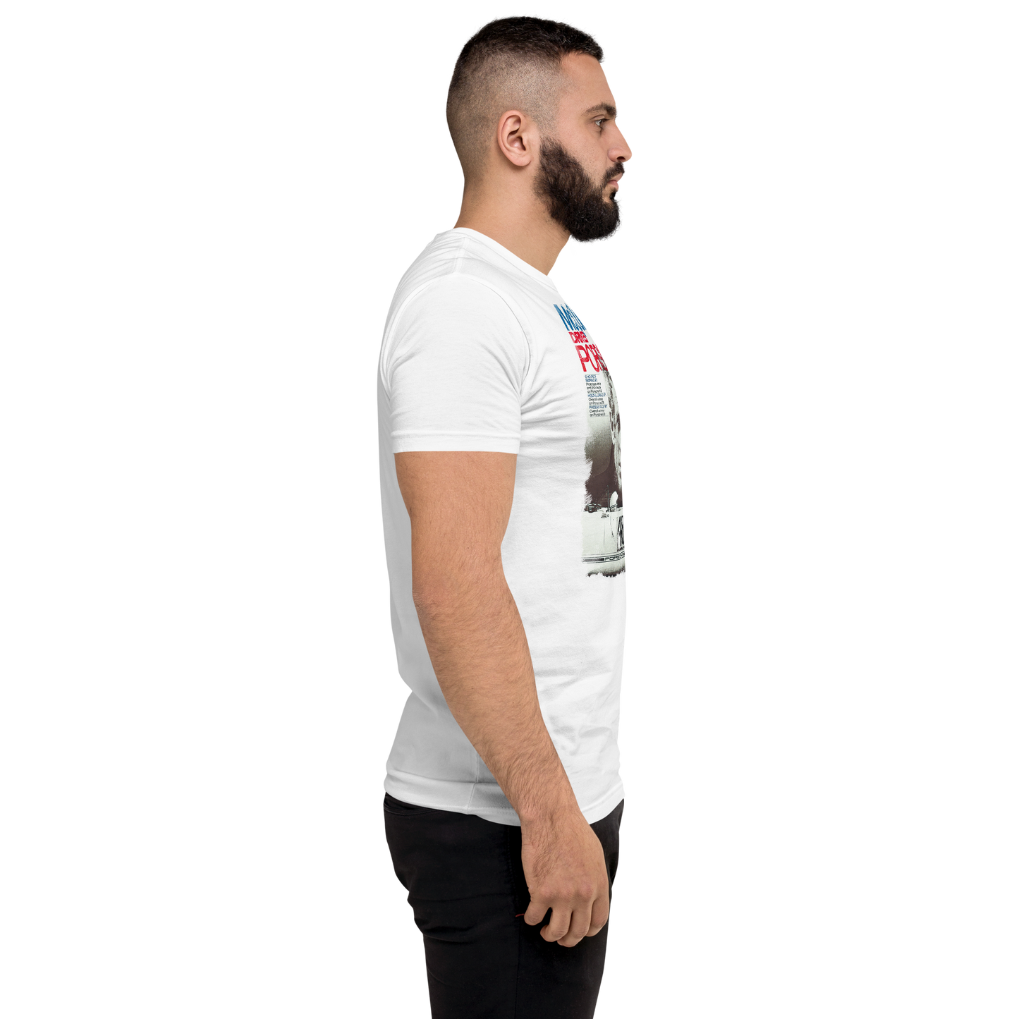 T-shirt Steve McQueen Drives Porsche - Stile Vintage Racing 11002-3