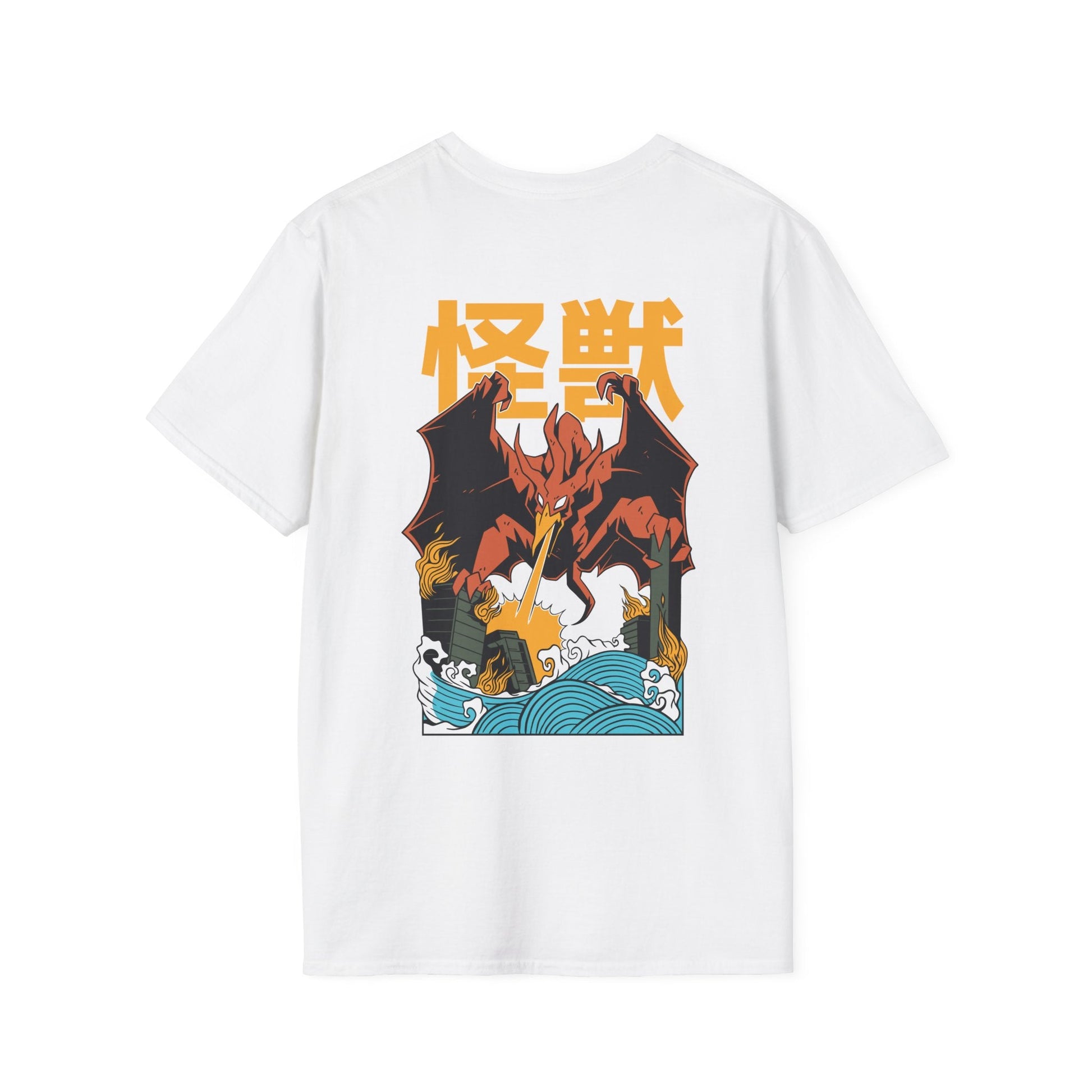 Phoenix - Kaiju Monster - Unisex T-Shirt - Back Print-7
