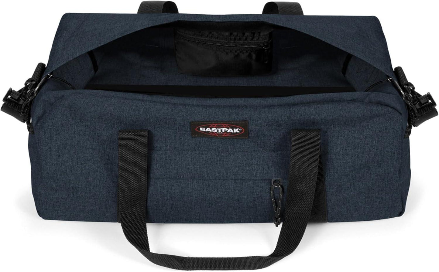 Eastpak Stand + Duffel Bag, 25 x 53 x 24 cm, 34 L, Black, Stand + - STREET STYLE