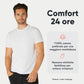 FM London Pack of 3/5 Men's T-Shirt - Premium T-Shirt with Slightly Fitted Design - Super Soft T-Shirt Made of 100% Cotton
