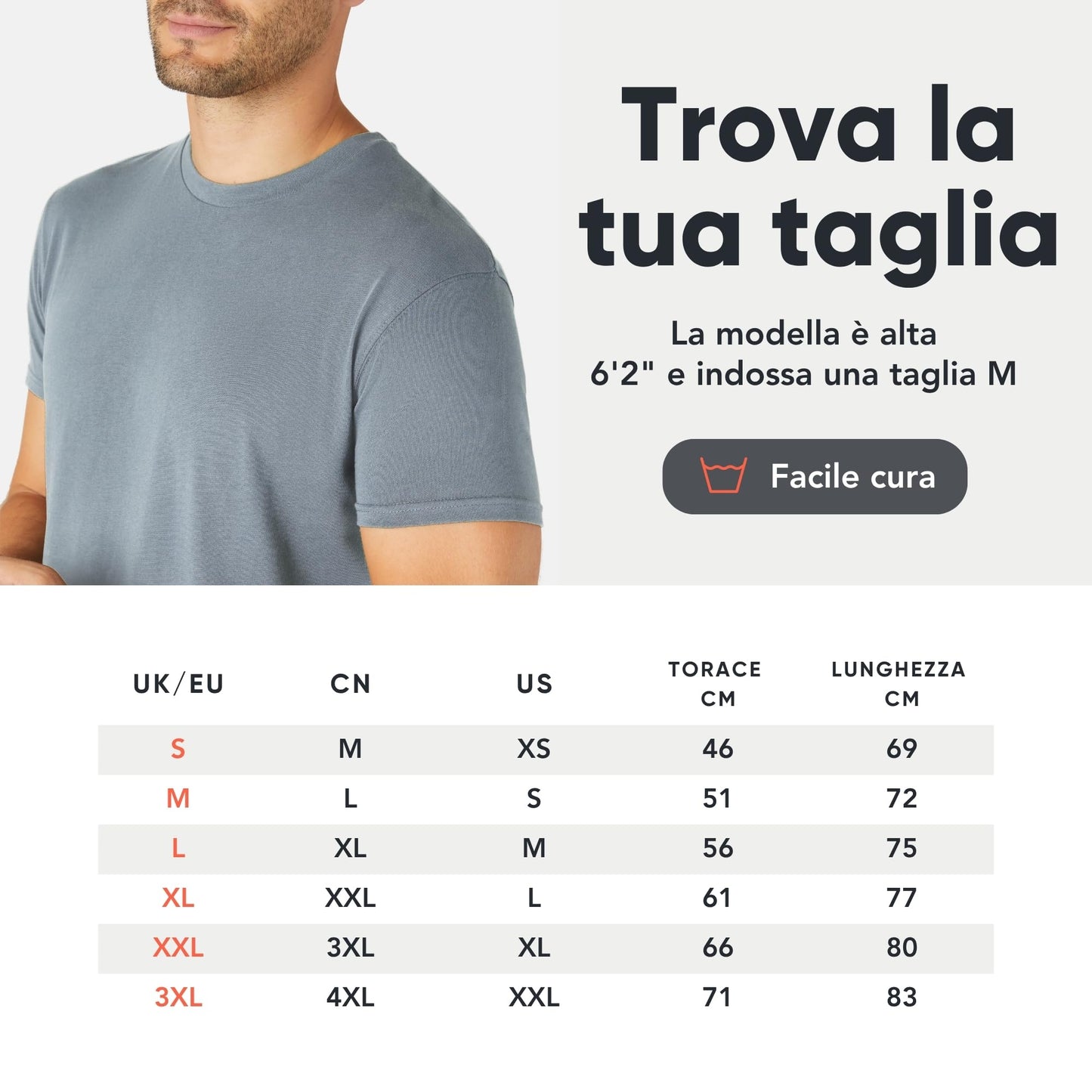 FM London Pack of 3/5 Men's T-Shirt - Premium T-Shirt with Slightly Fitted Design - Super Soft T-Shirt Made of 100% Cotton