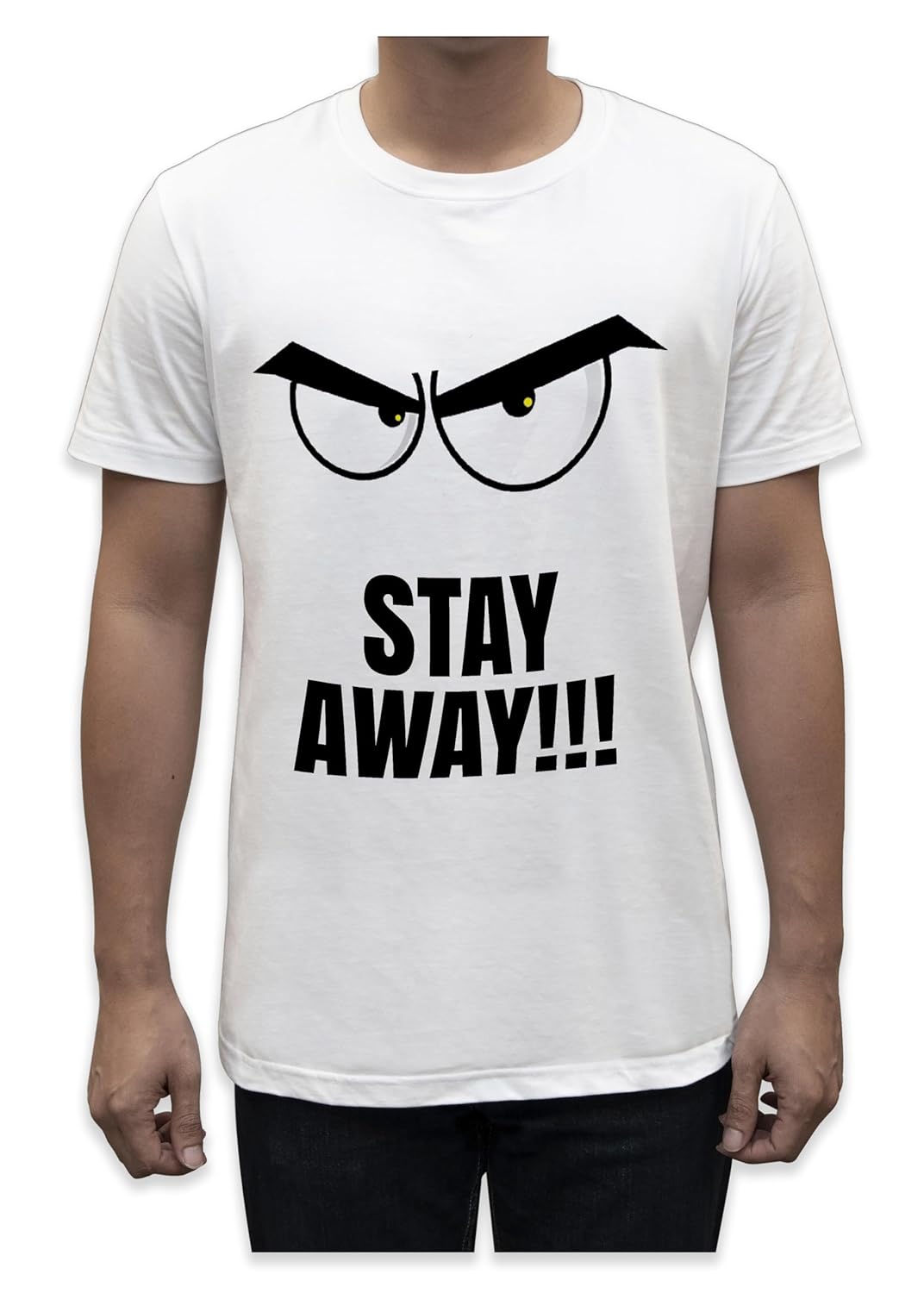 Unisex T-Shirt Short Sleeve T-Shirt with Funny Phrases Funny Joke Funny Print (M, St Oca ZZO STOCAZZO STOCAZZO SIMPATICA REBUS)