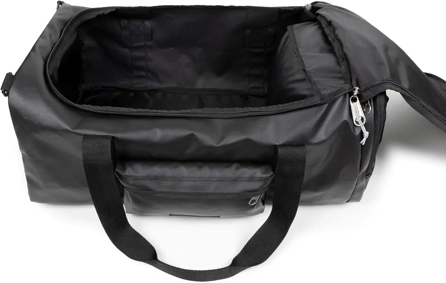 Eastpak Tarp Duffl'R Tarp Duffle Bag, Medium, Black, Medium, Modern - STREET STYLE