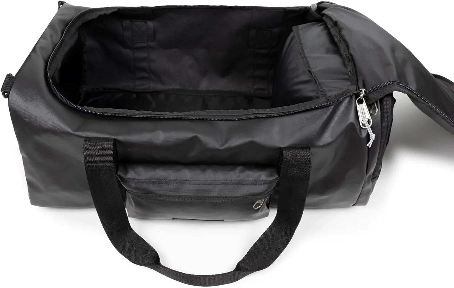 Eastpak Tarp Duffl'R Tarp Duffle Bag, Medium, Black, Medium, Modern - STREET STYLE
