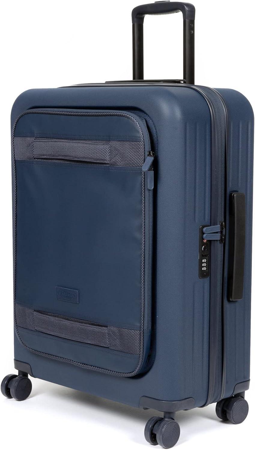 EASTPAK CNNCT CASE Large Wheeled Travel Bag Navy Cnnct Marine Large Modern - STREET STYLE