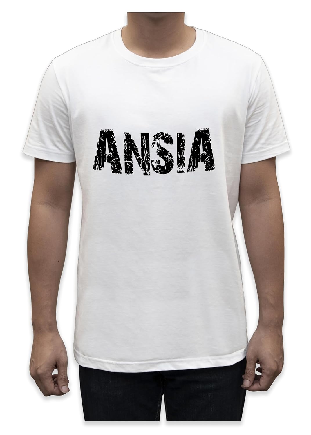 Unisex T-Shirt Short Sleeve T-Shirt with Funny Phrases Funny Joke Funny Print (M, St Oca ZZO STOCAZZO STOCAZZO SIMPATICA REBUS)