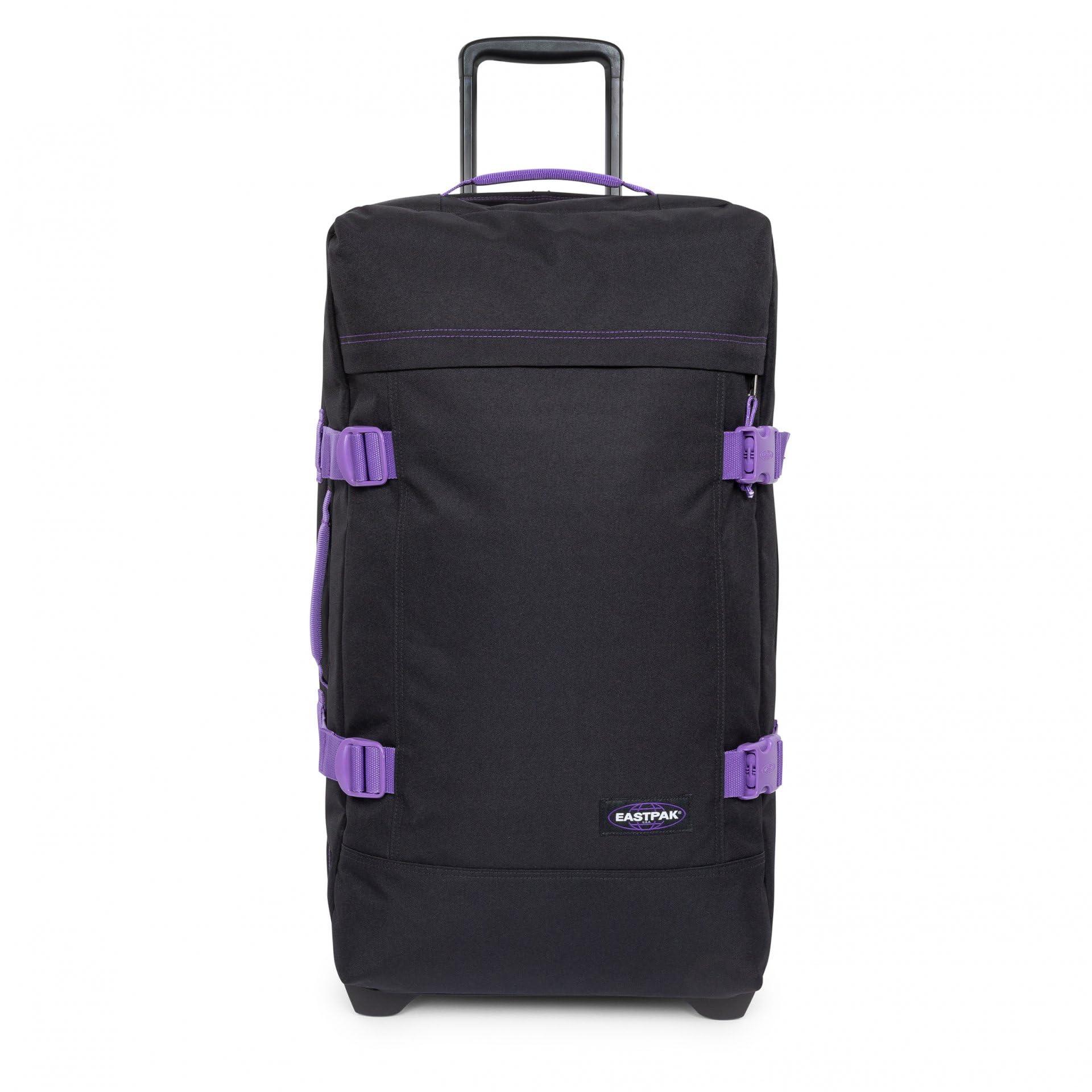 Eastpak TRANVERZ L Suitcase, 79 x 40 x 33 cm, 121 L, Black Denim, Tranverz L - STREET STYLE