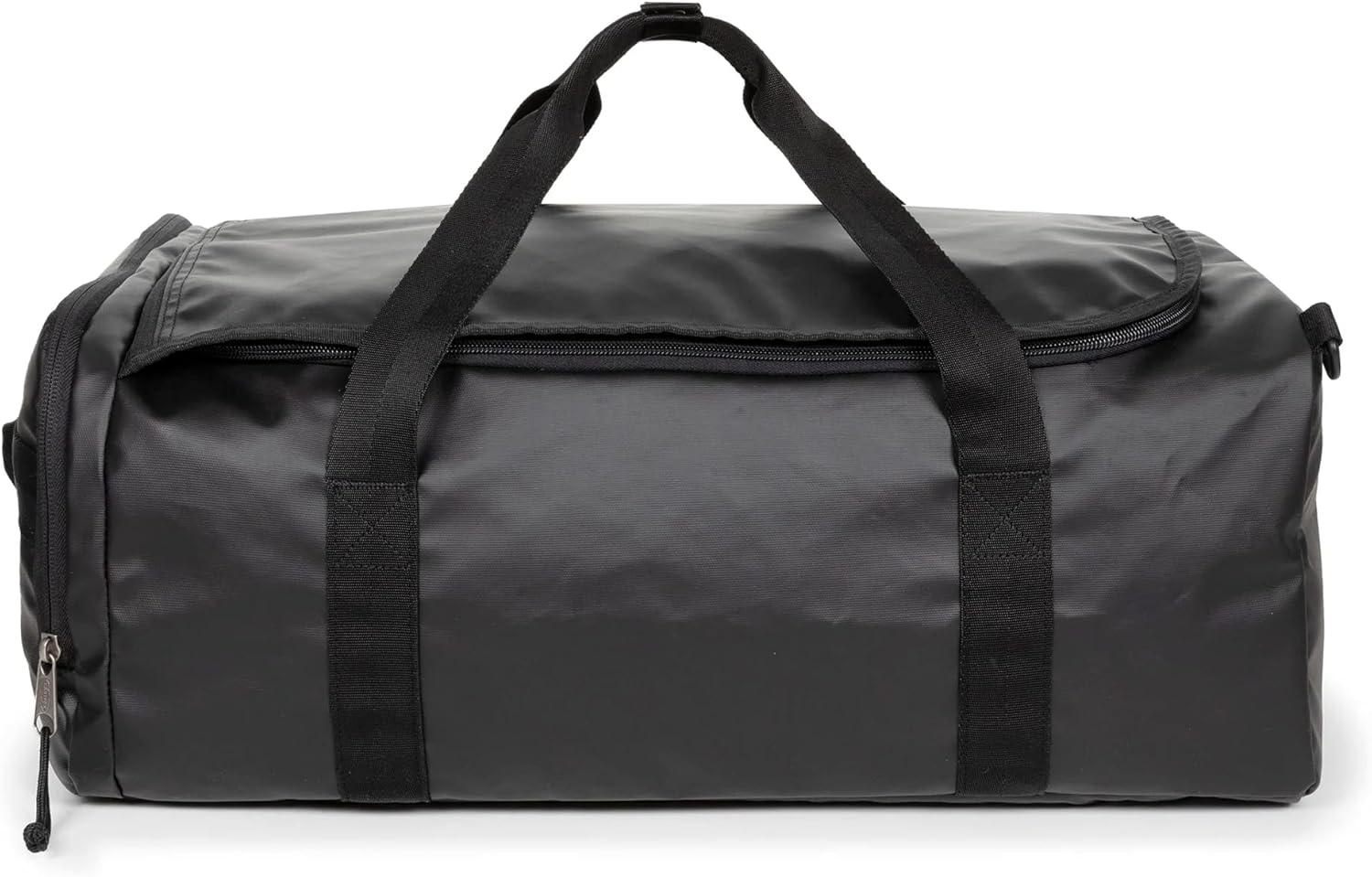 Eastpak Tarp Duffl'R Tarp Duffle Bag, Medium, Black, Medium, Modern - STREET STYLE