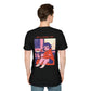 Life is a fucking Game - Cozy at Home - Unisex T-Shirt - Back Print-4