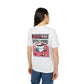 Better without People around - Antisocial Retro - Premium Bio Unisex T-Shirt - Back Print-2