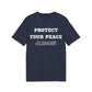 Protect Your Peace Always - See the Way - Premium Bio Unisex T-Shirt - Front Print-5