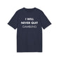 I will never quit gambling - Everything I Love - Premium Bio Unisex T-Shirt - Front Print-5