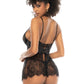 Romantic Eyelash Lace Babydoll Mapale Temptation-1