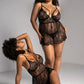 Stunning Deep Plunge Babydoll Mapale Temptation-4