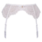 Sheer Lace Garter Belt Gossard Superboost Lace White-2