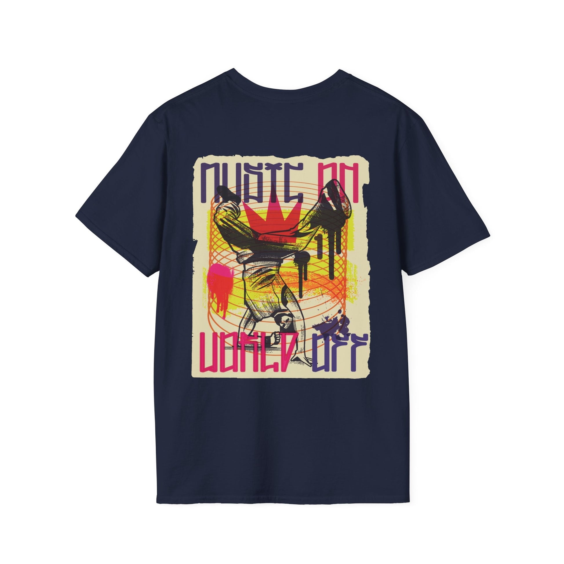 Breakdance - Urban Graffiti - Unisex T-Shirt - Back Print-2