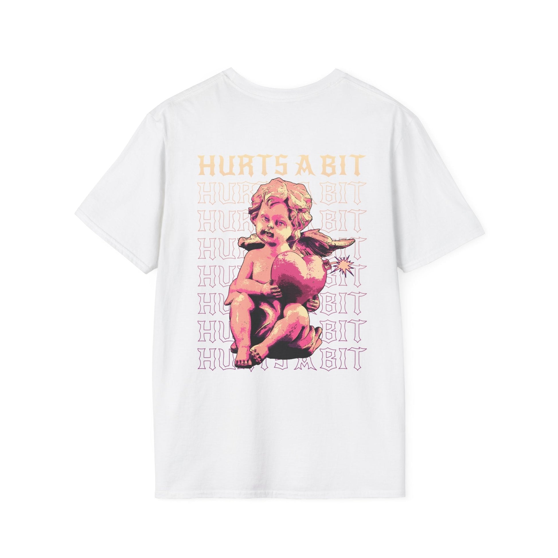 Hurts a bit - Streetwear - Gods Way - Unisex T-Shirt - Back Print-3