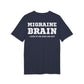 Migraine Brain listen to you body and rest - See the Way - Premium Bio Unisex T-Shirt - Back Print-5