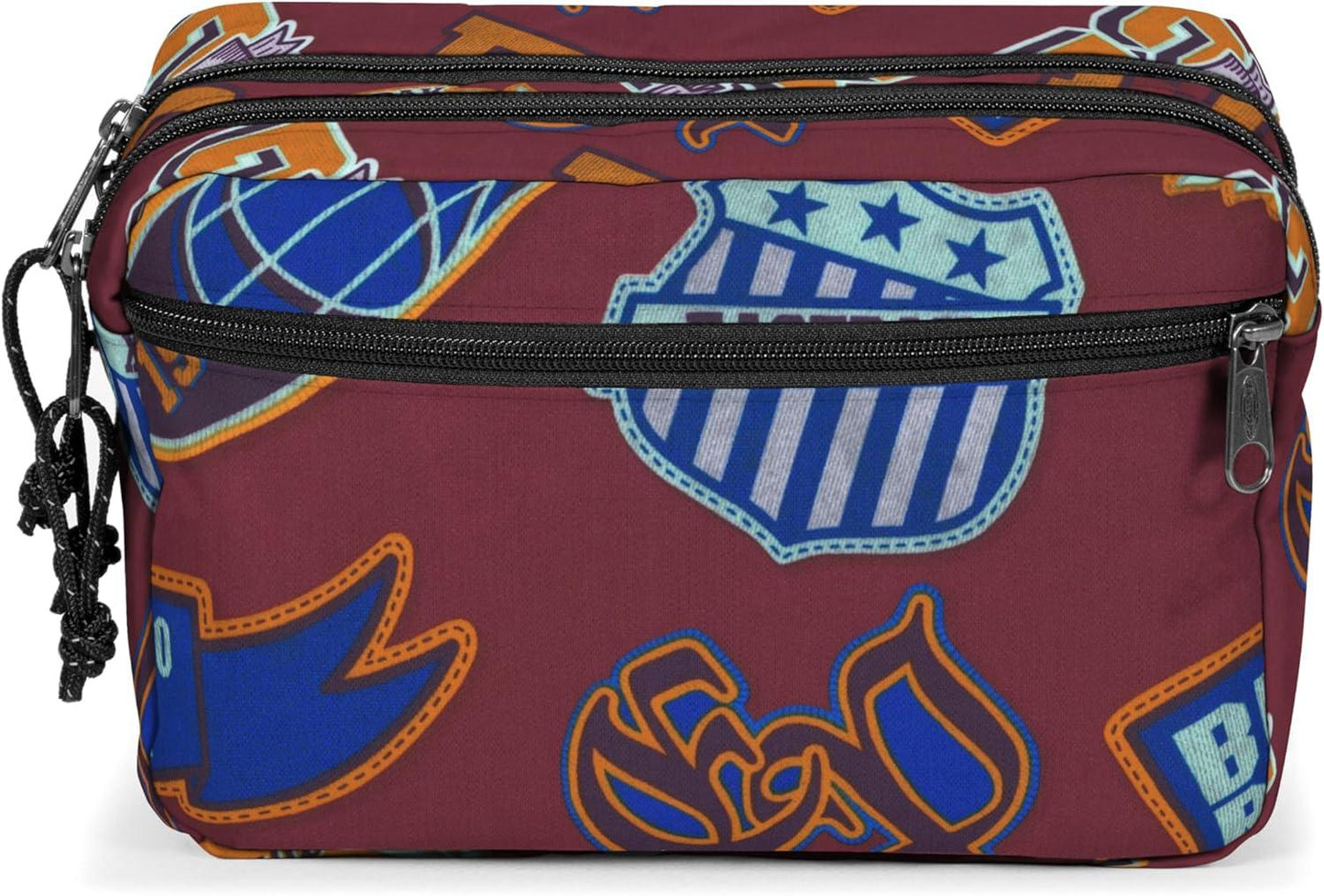 EASTPAK MAVIS Toiletry Bag, 6 L, Clash Burgundy, Red - STREET STYLE