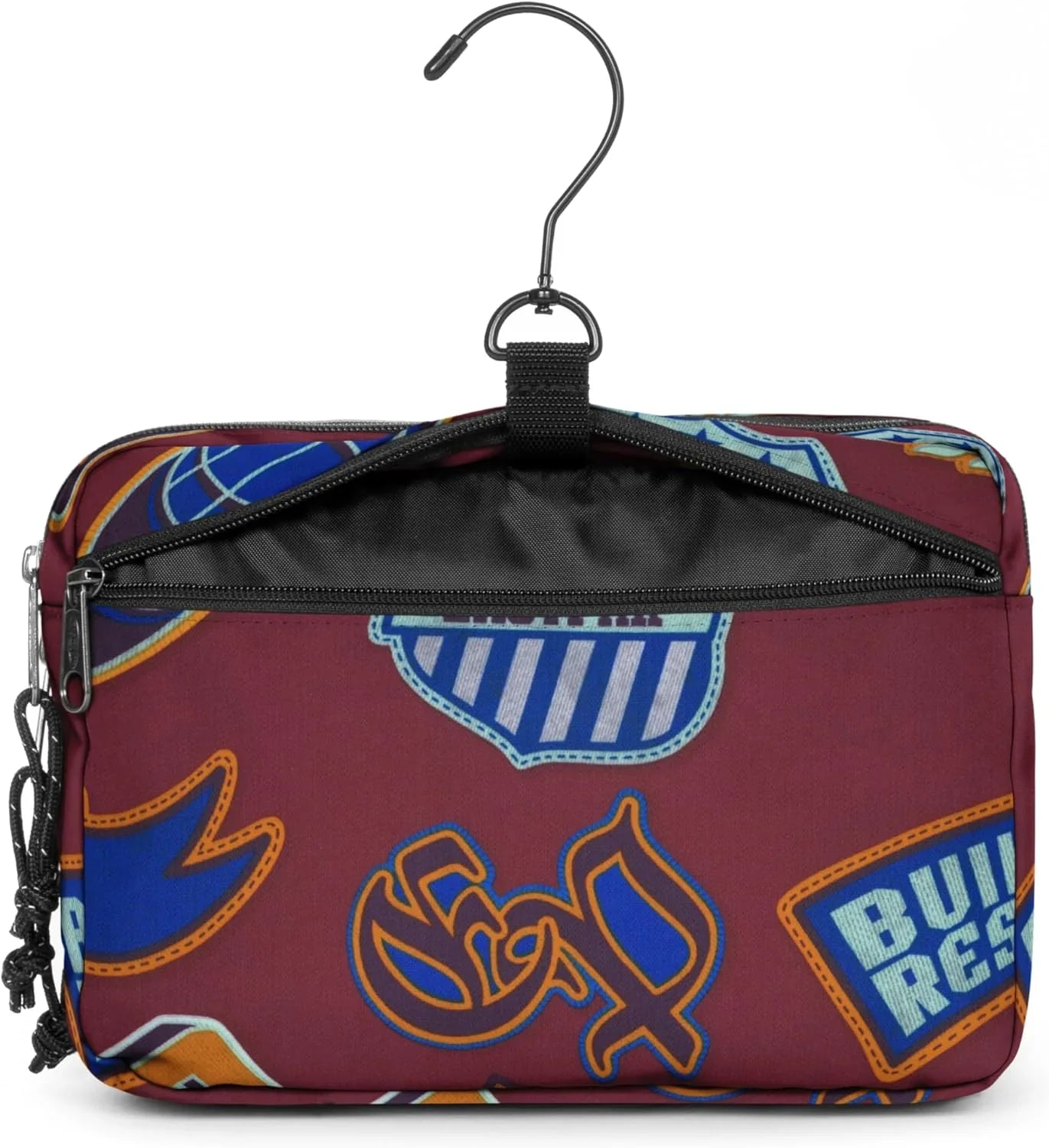 EASTPAK MAVIS Toiletry Bag, 6 L, Clash Burgundy, Red - STREET STYLE