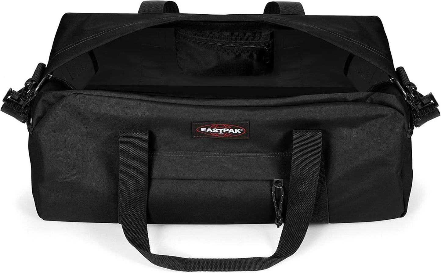 Eastpak Stand + Duffel Bag, 25 x 53 x 24 cm, 34 L, Black, Stand + - STREET STYLE