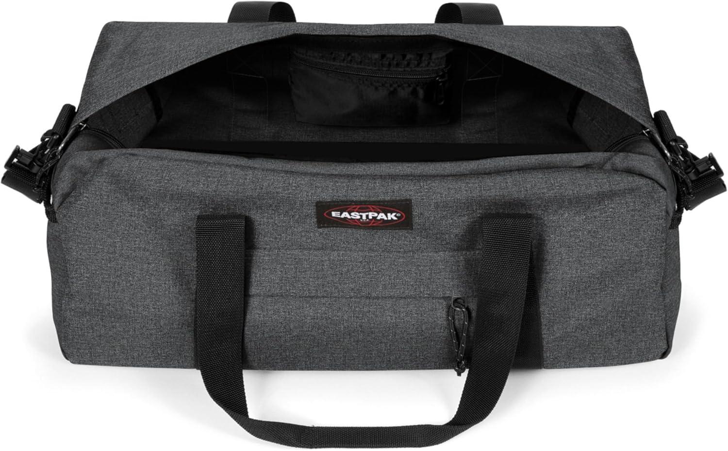 Eastpak Stand + Duffel Bag, 25 x 53 x 24 cm, 34 L, Black, Stand + - STREET STYLE