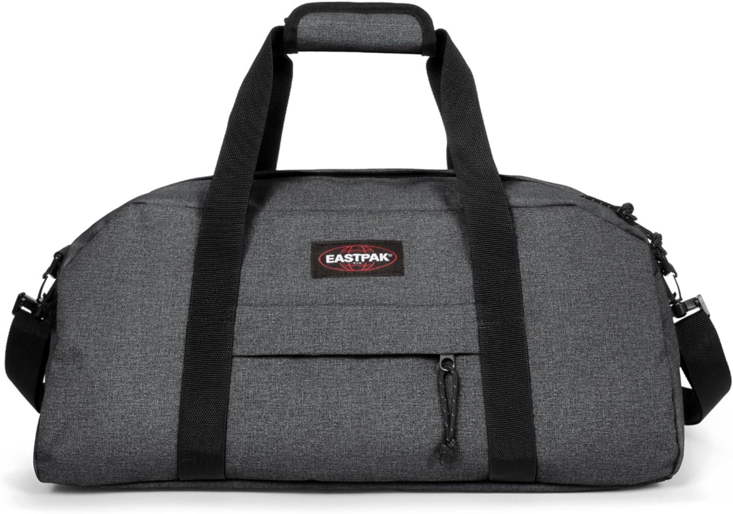 Eastpak Stand + Duffel Bag, 25 x 53 x 24 cm, 34 L, Black, Stand + - STREET STYLE