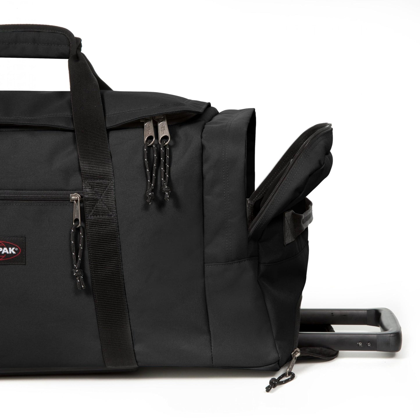 Eastpak Leatherface L + Duffel Bag, 86.5 x 36.5 x 38 cm, 104 L, Black, leatherface s+ - STREET STYLE