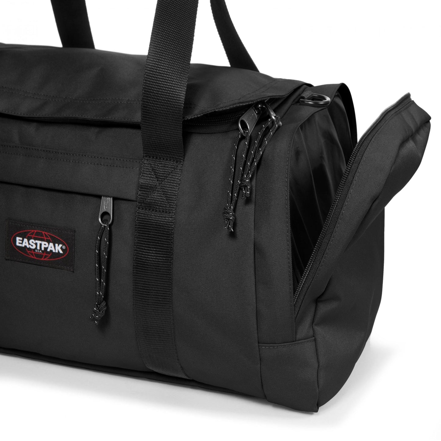 Eastpak READER M + Duffel Bag, 27 x 63 x 29 cm, 51.5 L, Black, Reader S + - STREET STYLE
