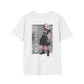 Waiting for you Girl - Anime World - Unisex T-Shirt - Back Print-3