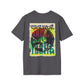Vinyl Record - Urban Graffiti - Unisex T-Shirt - Back Print-1