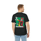 Rooster with Money - Comic Mafia - Premium Bio Unisex T-Shirt - Back Print-4