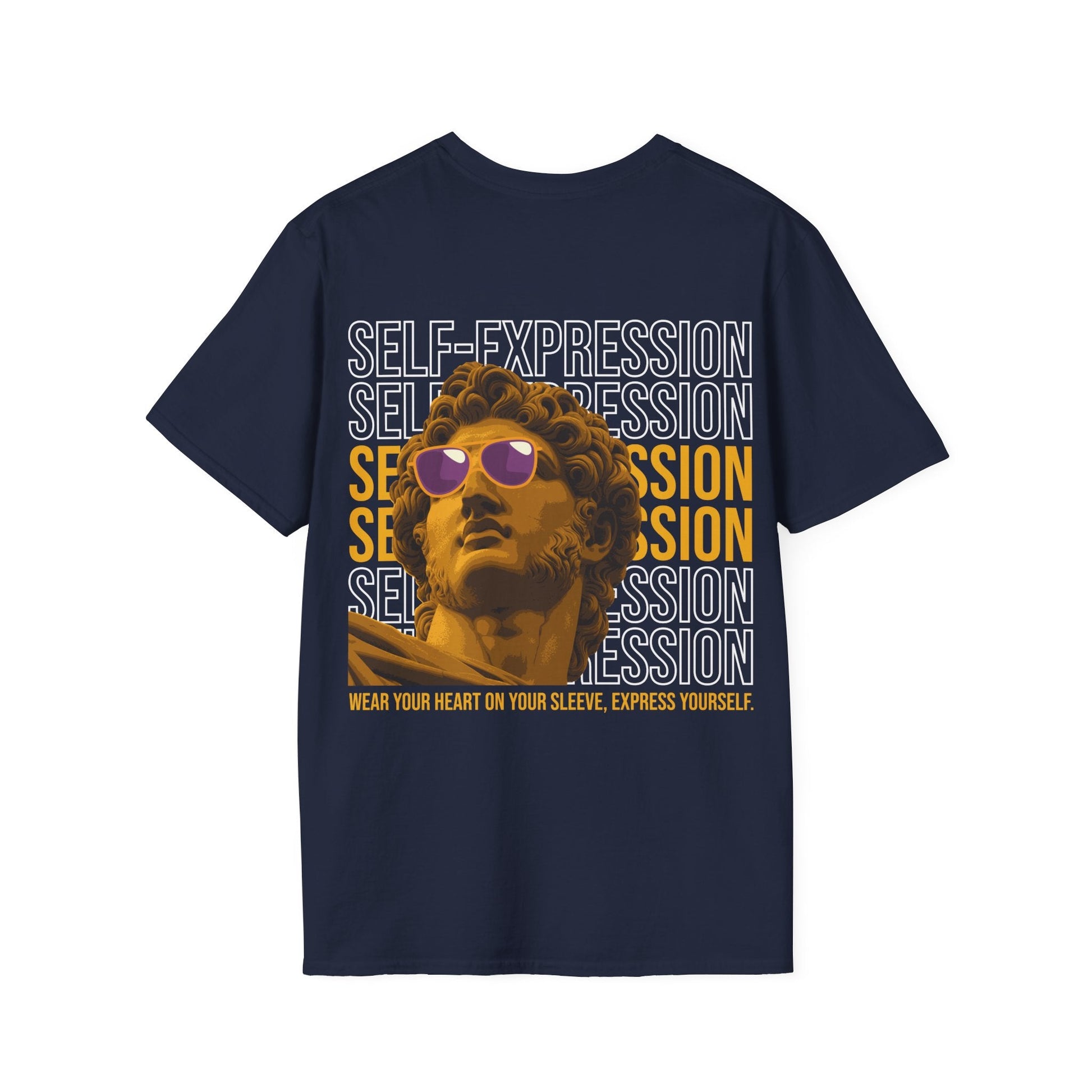 Self-Expression - Streetwear - Gods Way - Unisex T-Shirt - Back Print-3