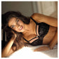 Semi-Sheer Soft Velvet Full Figure Underwire Bra Zoe-3