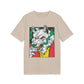 Smoking Wolf - Comic Mafia - Premium Bio Unisex T-Shirt - Front Print-7