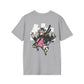 Cow - Warrior Animals - Unisex T-Shirt - Back Print-3