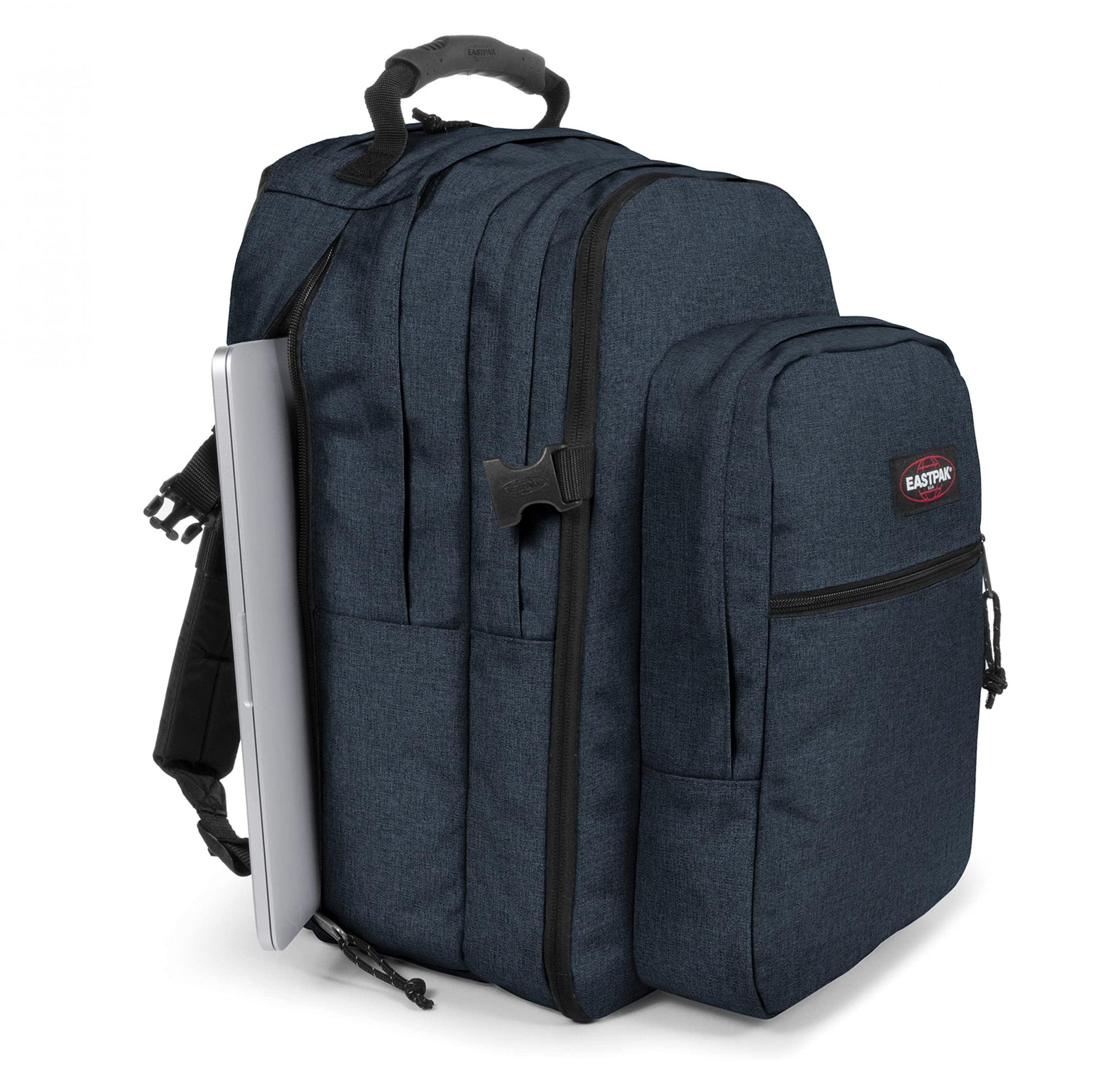 EASTPAK TUTOR Backpack, 39 L, Triple Denim, Tutor - STREET STYLE