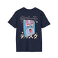 Floppy Disc - Kawaii Character - Unisex T-Shirt - Back Print-6