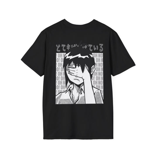 Face Palm Manga - Anime World - Unisex T-Shirt - Back Print-0