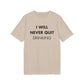 I will never quite drinking - Everything I Love - Premium Bio Unisex T-Shirt - Front Print-7
