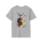 Deers - Animal Human - Unisex T-Shirt - Back Print-8